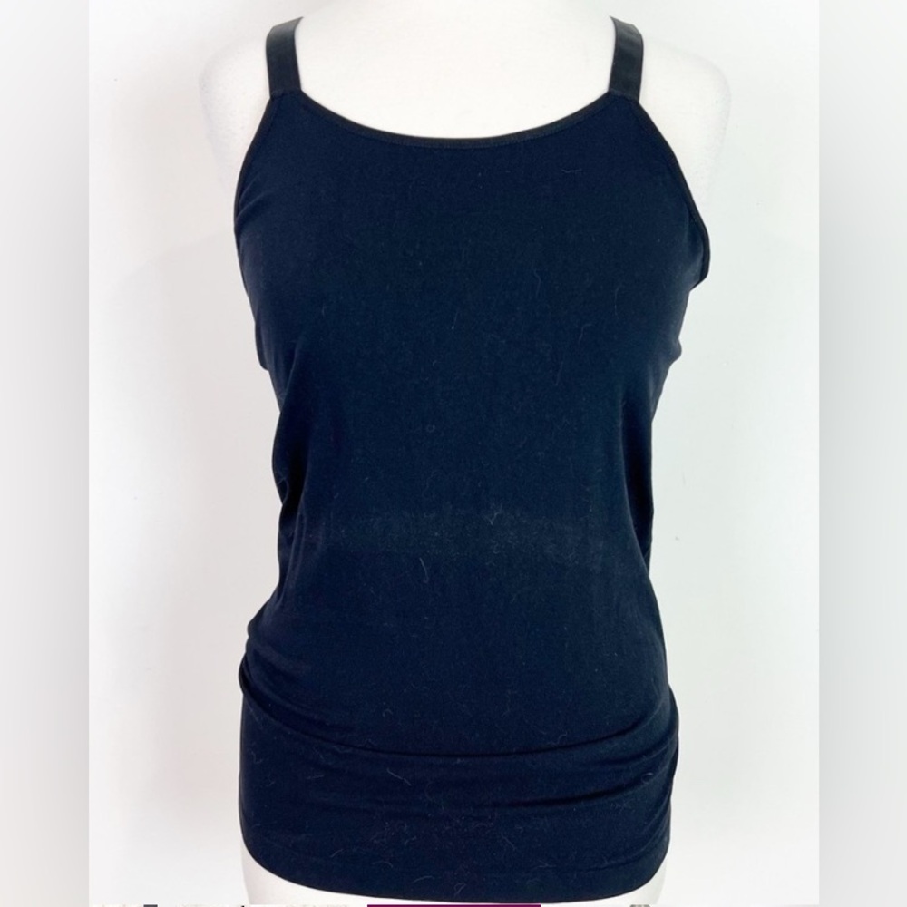 Women’s Blk Tank Top/Cami Plus Sz One Size Fits Most Adjustable Wide Strap